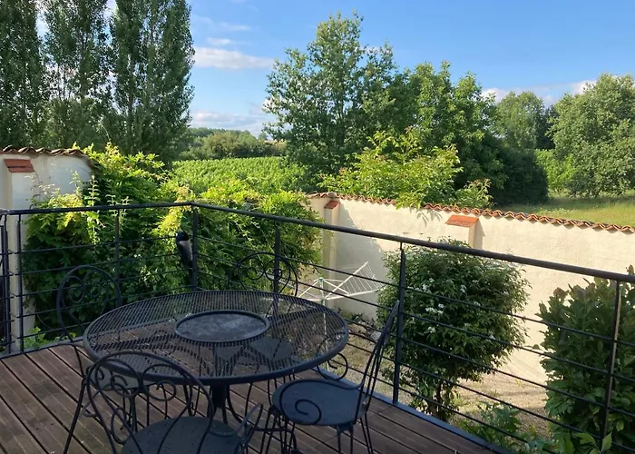 Rare Exclusivite La Fongrivoise Grande Piscine Avec Terrasse 5 Et Salle De Bain Wc Privatifs Patio Cheminee Sans Vis A Vis فيلة Thénac